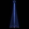 vidaXL Sapin de No&euml;l &agrave; LED 495 LED bleu 300,5 cm