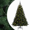 vidaXL Sapin de No&euml;l artificiel avec boules 240 cm 300 LED Blanc chaud
