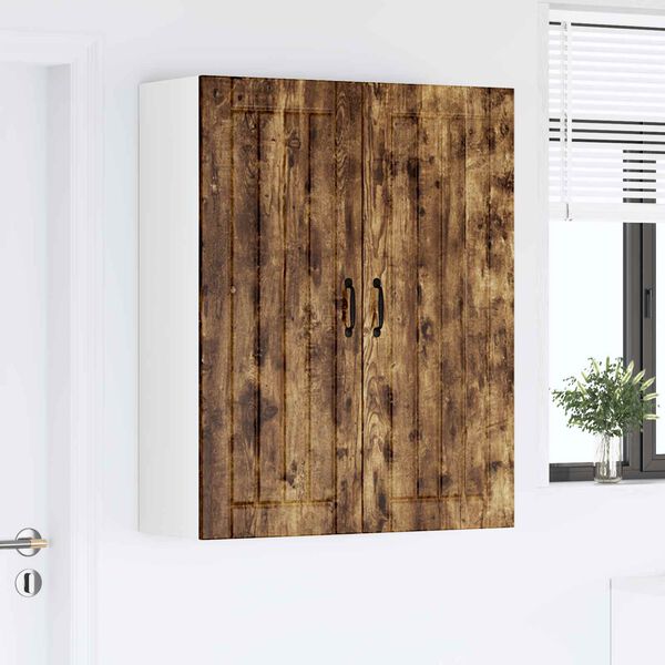 vidaXL Armoire de cuisine Ch&ecirc;ne fum&eacute; 80 x 31 x 100 cm