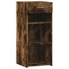 vidaXL Buffet ch&ecirc;ne fum&eacute; 40x42,5x93 cm bois d'ing&eacute;nierie