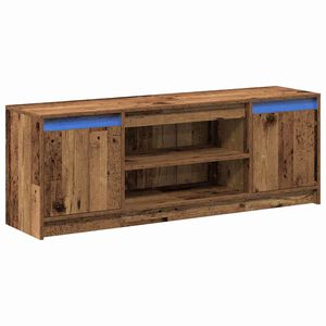 vidaXL Unites TV Marron 139,5 x 34 x 50 cm Bois d'ing&eacute;nierie
