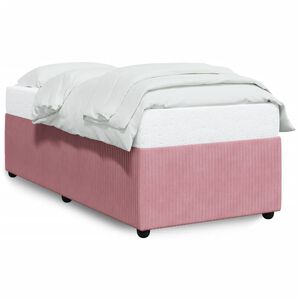 vidaXL Cadre de lit sans matelas rose 90x190 cm velours