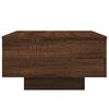 vidaXL Table basse chêne marron 55x55x31 cm bois d'ingénierie