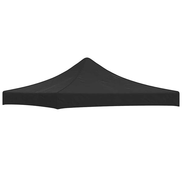 vidaXL Toit de tente de réception 3x3 m Noir 270 g/m²