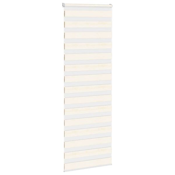 vidaXL Store z&egrave;bre beige marbr&eacute; largeur du tissu 85,9 cm polyester