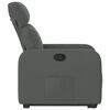 vidaXL Fauteuil inclinable Gris fonc&eacute; Tissu