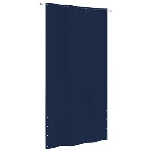 vidaXL &Eacute;cran de balcon Bleu 140x240 cm Tissu Oxford