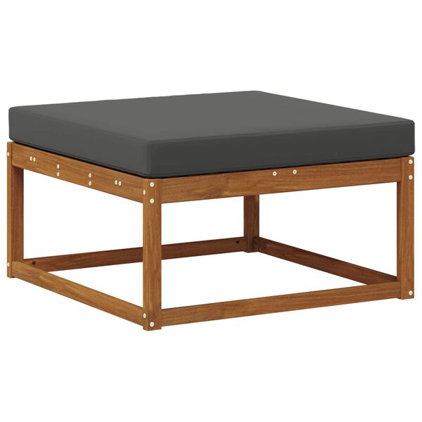 vidaXL Ensemble de canap&eacute;s d'ext&eacute;rieur 8 pcs Naturel et Anthracite