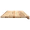 vidaXL Appuis de fen&ecirc;tre 2 pcs non trait&eacute; 90x40x2 cm bois ch&ecirc;ne massif