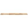 vidaXL &Eacute;tag&egrave;re flottante 140x30x4 cm bois d'acacia massif non trait&eacute;