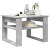 vidaXL Table basse Gris b&eacute;ton 64 x 54 x 44 cm Bois d'ing&eacute;nierie
