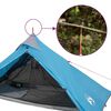 vidaXL Tente suspendue tipi 1 personne bleu imperm&eacute;able