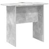 vidaXL Table console Gris b&eacute;ton 93 x 40 x 75 cm Bois d'ing&eacute;nierie