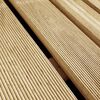 vidaXL Dalles de terrasse 6 pcs 50x50 cm Bois Vert