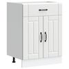 vidaXL Armoire de cuisine Lucca blanc bois d'ing&eacute;nierie