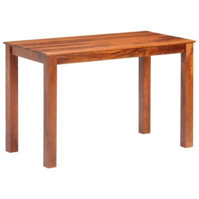 vidaXL Table de salle à manger 120x60x76 cm Bois solide