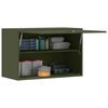 vidaXL Armoire murale pour garage Vert olive 80 x 40 x 53 cm