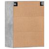 vidaXL Armoires murales 2 pcs gris b&eacute;ton bois d'ing&eacute;nierie