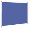 vidaXL Auvent lat&eacute;ral r&eacute;tractable de patio 220x300 cm Bleu