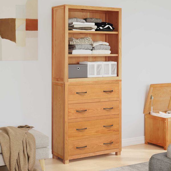 vidaXL Ensemble de meubles de rangement Marron Bois d'ing&eacute;nierie