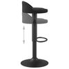 vidaXL Tabourets de bar lot de 2 Noir Velours