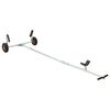 vidaXL Remorque de bateau r&eacute;glable avec pneus pneumatiques 200 kg Load