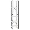 vidaXL &Eacute;tag&egrave;re de rangement Blanc 60x30x210 cm Bois de pin massif