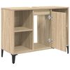 vidaXL Armoire d'&eacute;vier avec &eacute;tag&egrave;re Ch&ecirc;ne Sonoma 80 x 33 x 60 cm