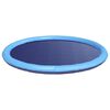 vidaXL Tapis de Splash pour Enfants et Chiens &Oslash;150 x 10 cm PVC Bleu