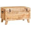 vidaXL Bo&icirc;te de rangement 70 x 35 x 40 cm bois de manguier massif