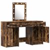 vidaXL Table de Toilette Marron 50 x 41 x 135 cm Bois d'ing&eacute;nierie