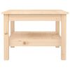 vidaXL Table basse 55x55x40 cm Bois massif de pin