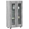 vidaXL Buffet FLORIN Gris Sonoma 55,5 x 29 x 103 cm Bois d'ing&eacute;nierie