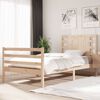 vidaXL Cadre de lit sans matelas 90x190 cm bois de pin massif
