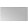 vidaXL Miroir de salle de bain &agrave; LED 30x60 cm
