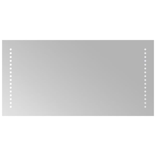 vidaXL Miroir de salle de bain &agrave; LED 30x60 cm