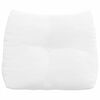 vidaXL Coussin de Dos Blanc 60 x 24 x 50 cm tissu