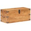 vidaXL Coffre 90x40x40 cm Bois d'acacia solide