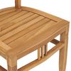vidaXL Ensemble &agrave; manger de jardin 7 pcs bois de teck solide