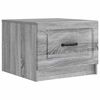 vidaXL Table basse Sonoma gris 49 x 50 x 37 cm Bois d'ing&eacute;nierie