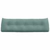vidaXL Coussin de Dos Vert Mer 160 x 24 x 50 cm Velours