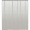 vidaXL Moustiquaire de porte rideau en maille 10 pcs Noir 240x240 cm