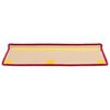 vidaXL Tapis d'escalier autoadh&eacute;sifs 5 pcs 65x21x4 cm Rouge