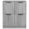 vidaXL Buffet Sonoma gris 60x30x70 cm Bois d'ingénierie