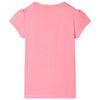 T-shirt pour enfants rose néon 128