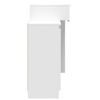 vidaXL Coiffeuse avec LED blanc 115x37x110,5 cm