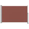 vidaXL Auvent lat&eacute;ral r&eacute;tractable de patio 160x300 cm Marron