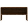 vidaXL Meuble TV chêne marron 80x40x40 cm bois d'ingénierie