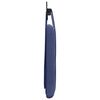 vidaXL T&ecirc;te de lit suspendue Bleu police 110 x 55 x 5 cm Velours