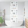 vidaXL Store enrouleur de douche 70x240 cm largeur du tissu 66 cm